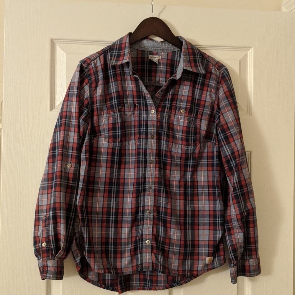 Women's Carhartt Button Down Shirt M